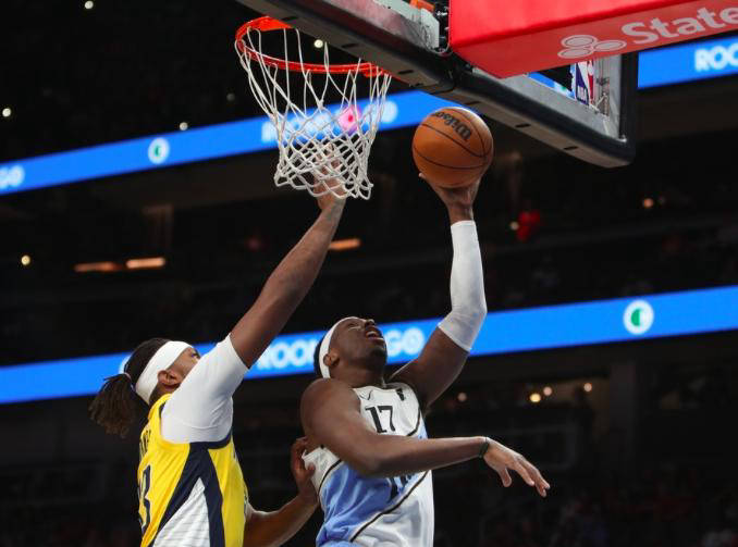 步行者轻取阿根廷男篮，特雷杨高光表现