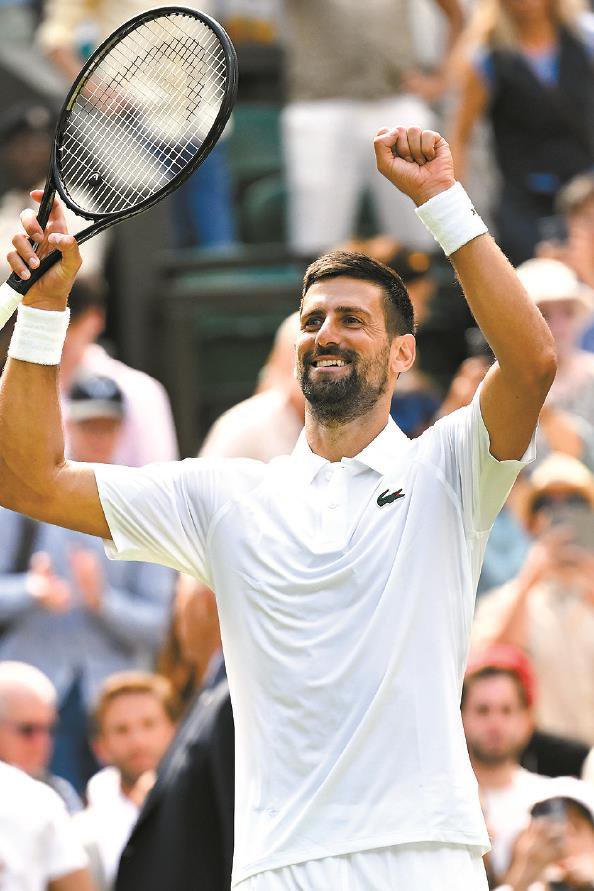 法网逆转戴维斯杯，德约科维奇高光表现